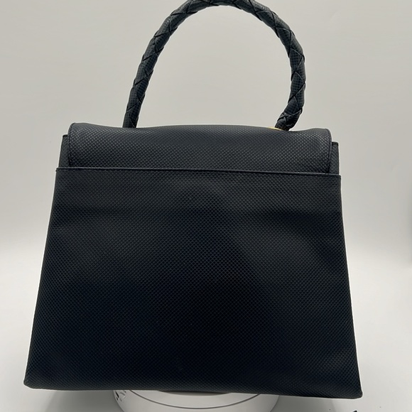 Bottega Veneta leather embossed top handle/crossbody handbag . Made in Italy - Picture 4 of 15